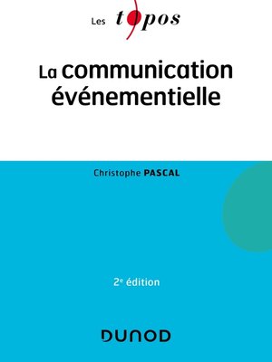 cover image of La communication événementielle--2e éd.